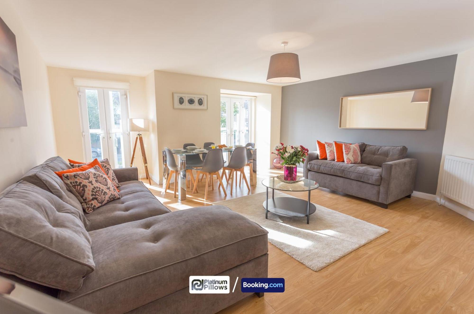 Modern Oxford 2 Bedroom Apartments, Families & Contractor Accommodation, Near John Radcliffe Hospital Ngoại thất bức ảnh