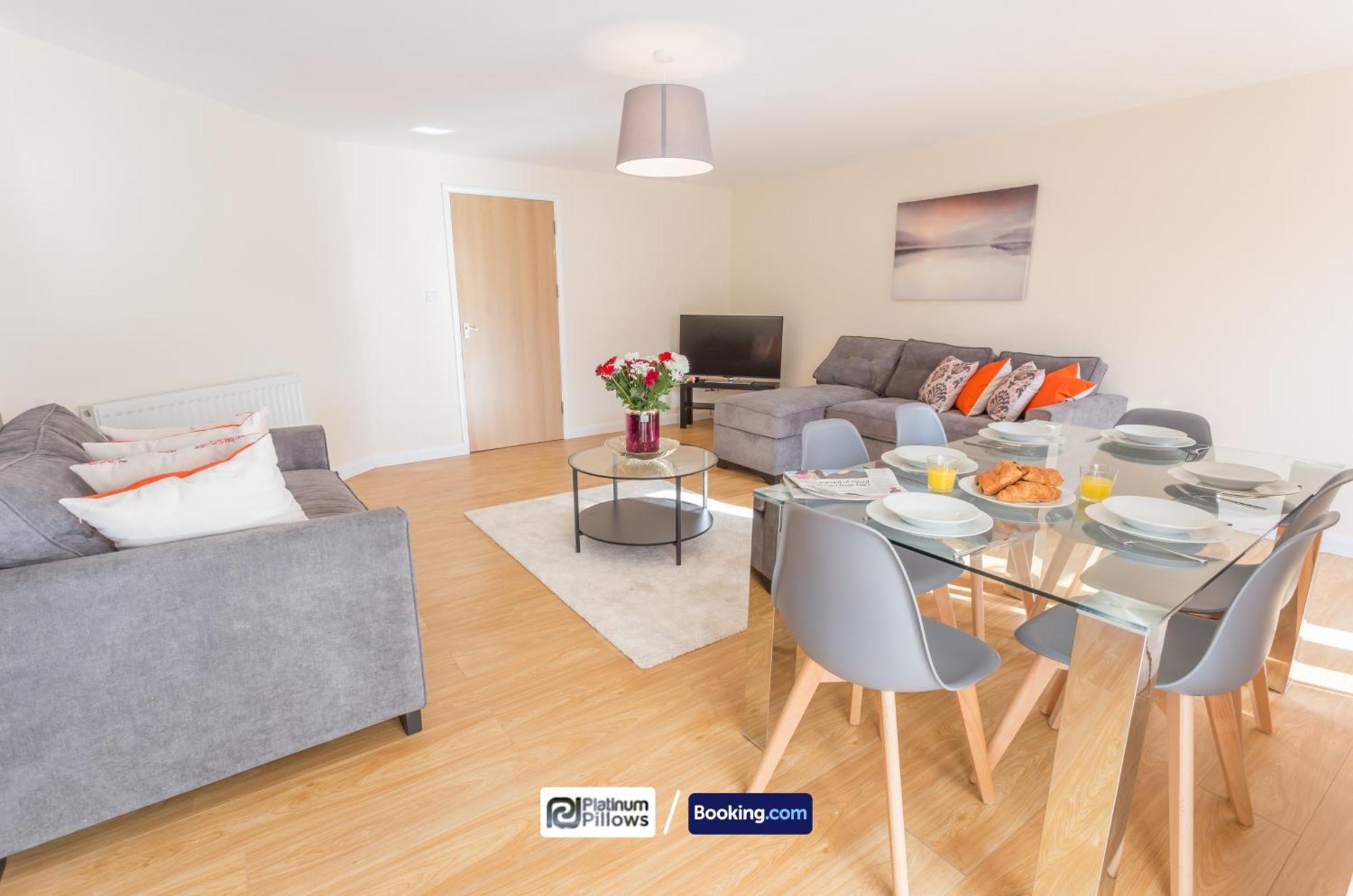 Modern Oxford 2 Bedroom Apartments, Families & Contractor Accommodation, Near John Radcliffe Hospital Ngoại thất bức ảnh