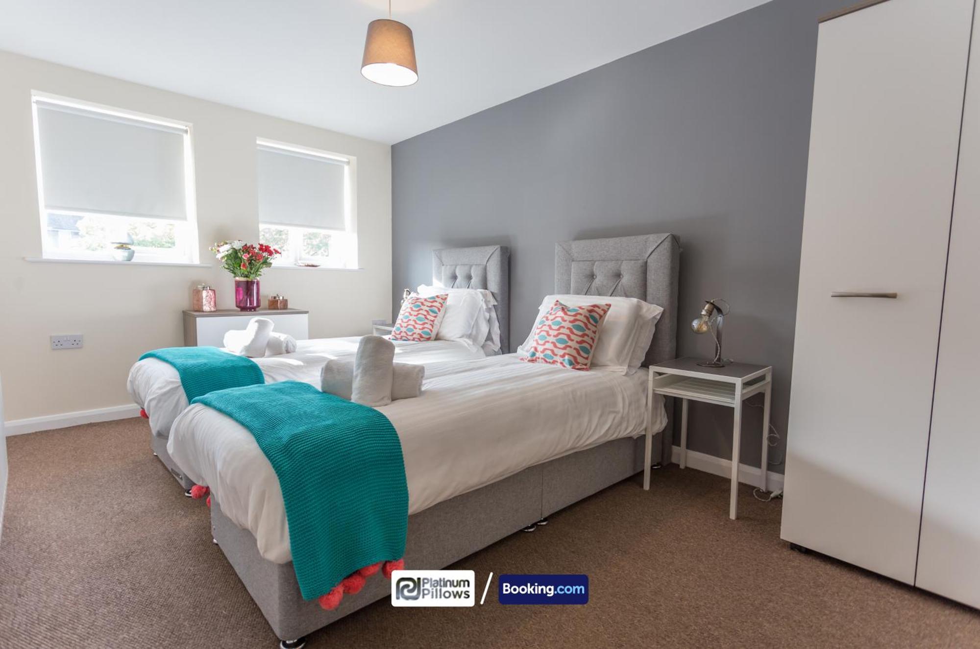 Modern Oxford 2 Bedroom Apartments, Families & Contractor Accommodation, Near John Radcliffe Hospital Ngoại thất bức ảnh