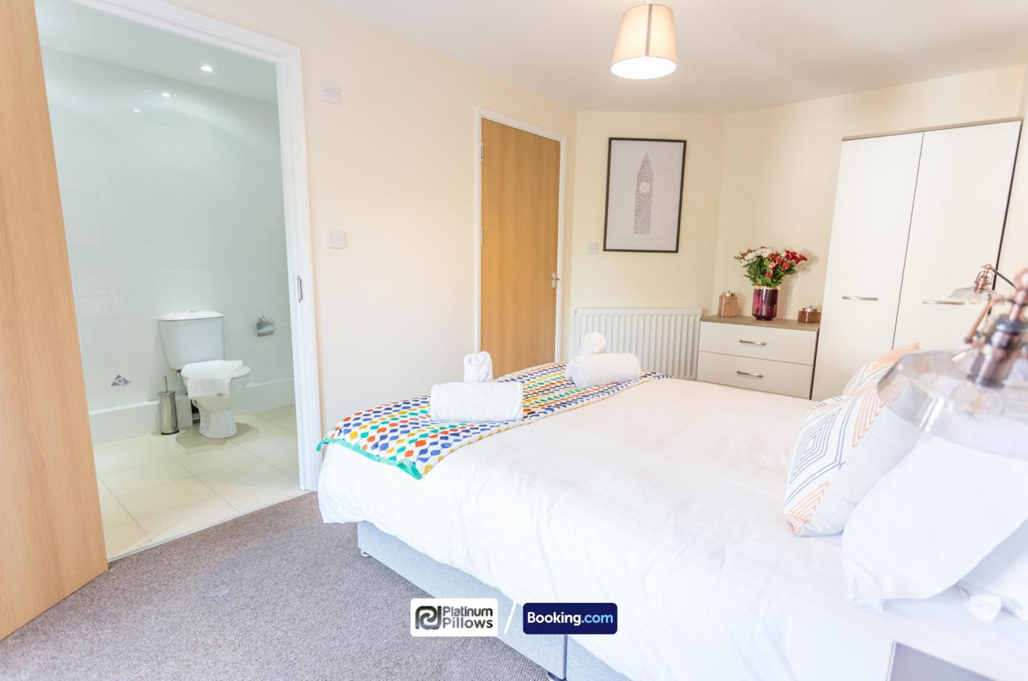 Modern Oxford 2 Bedroom Apartments, Families & Contractor Accommodation, Near John Radcliffe Hospital Ngoại thất bức ảnh